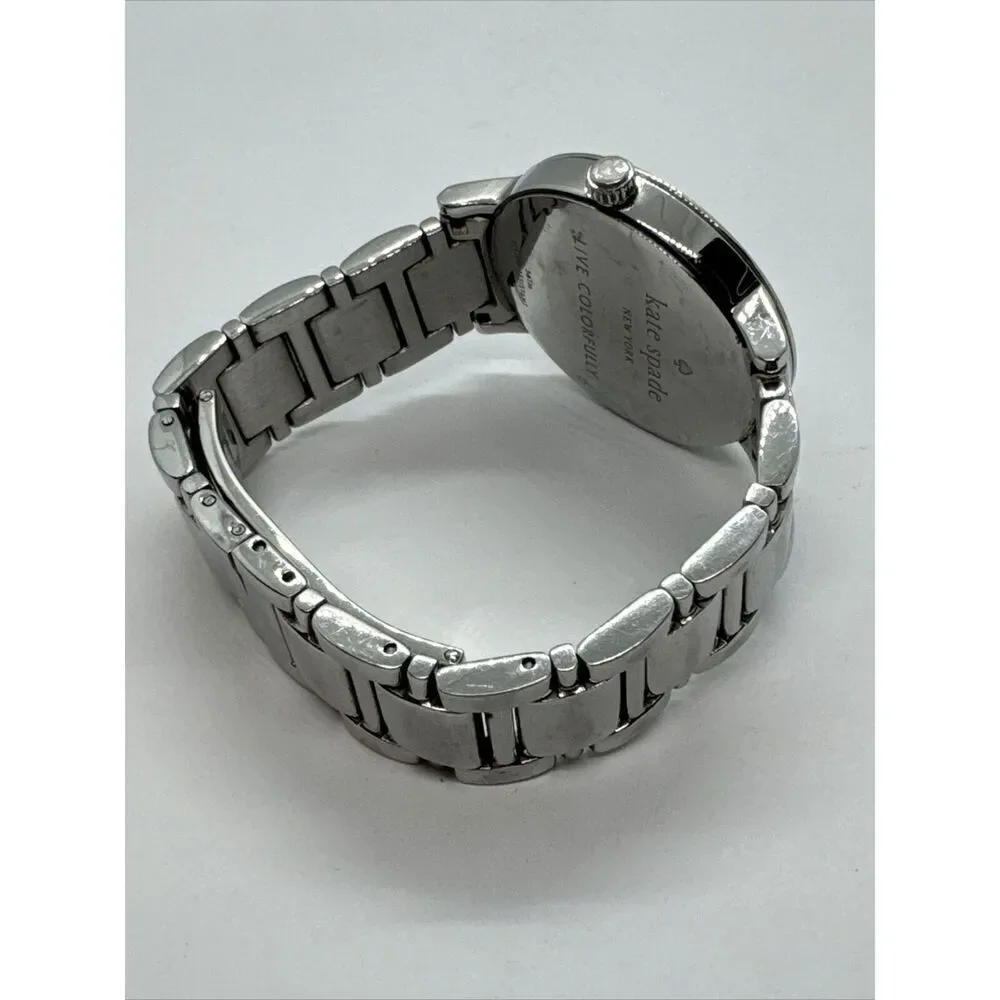 Kate Spade New York 0001 Women's Stainless Steel Analog Dial Quartz Watch JNA521